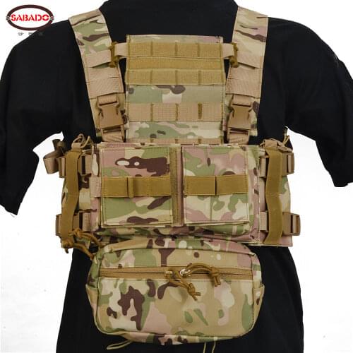 Tactical MK3 Chest Rig Micro Chassis SACK Pouch H Harness M4 AK Magazine Insert Airsoft Paintball Accessories Hunting Vest