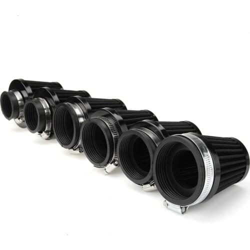 New Universal Black Motorcycle Air Filter Pod Cleaner Fit ATV Dirt Bike Quad Scooter 35/39/48/50/54/60mm