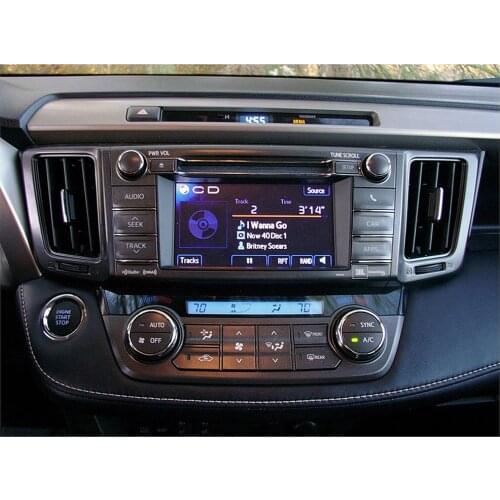 10.1 Inch Car Fascia For Toyota RAV4 Fascias Audio Fitting Adaptor Panel Frame Car DVD Frame Dashboard