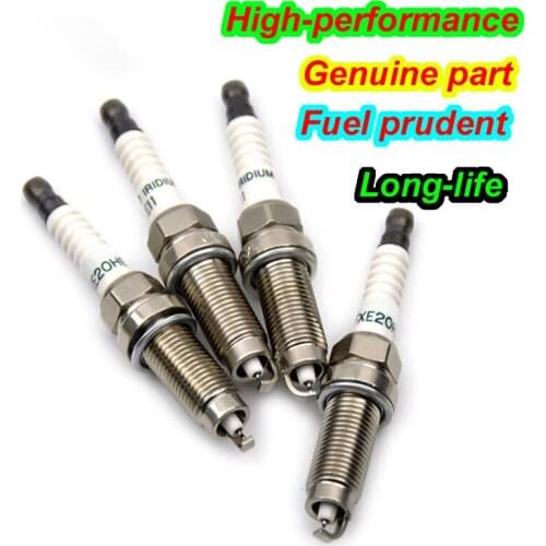 1 2 4 PCS IRIDIUM PLATINUM SPARK PLUG FXE20HE11 FXE20HE-11 for 22401-ED71B 22401ED71B DILZKR7A11GS DILZKAR6A11 DF6H-11A