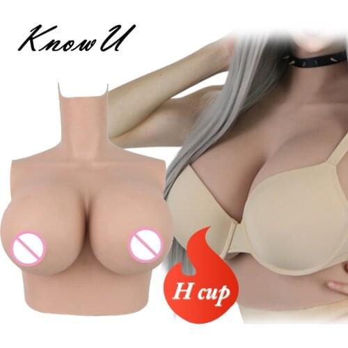 KnowU H Cup Big Tits Realistic Silicone Gel Fake Boobs Crossdresser Transgender Tgirl pechos Drag Queen