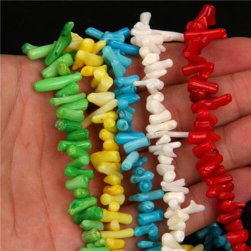 High Quality Irregular Shape Freeform Coral Seedlings Beads Loose isolation Beads For DIY Necklace Bracelet Earring Jewelry