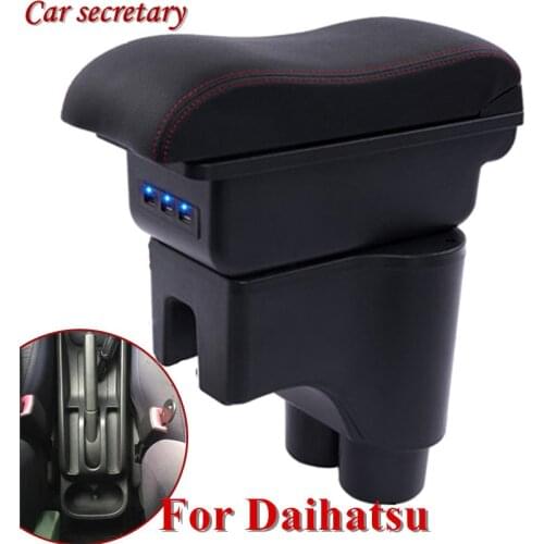 Car secretary For Daihatsu Terios 2 armrest box central Store content box products interior Armrest Storage accessories parts