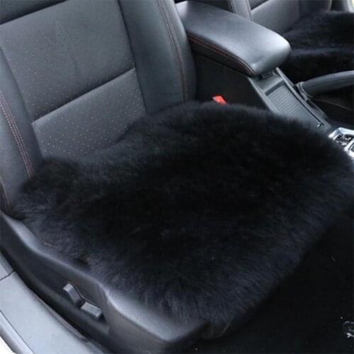 100% Natural Fur Australian Sheepskin Car Seat Covers, Universal Wool Car Seat Cushion,Winter Warm Car Seat Cover
