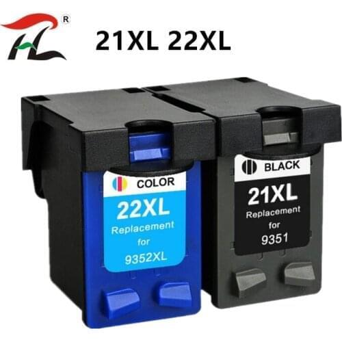 For HP 21XL 22XL Ink Cartridge For HP21 21 22 Deskjet F380 F2280 3910 3915 3918 3920 3930 3938 3940 D1530 D1311 D1320 2180