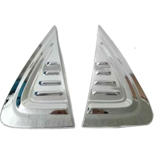 For Toyota C-HR CHR 2017 2018 Car Side Wing Fender Car Chrome Styling ABS Sticker Exterior Decoration Cover Auto Acessories