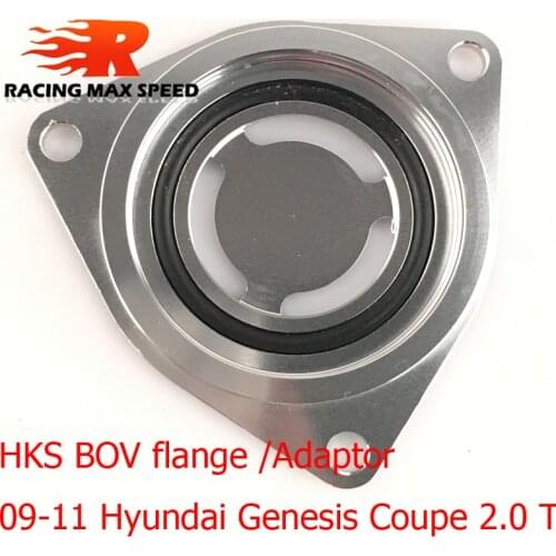 Blow off valve flange Blow off valve SQV1234 BOV flange/Adapter for Hyundai 09-11 Genesis Coupe 2.0 T adp010