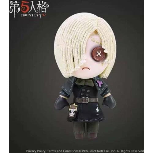 Game Identity V Official Original Survivor Grave Keeper Andrew Kress Plush Doll Game Button Eyes Toy Plushie Cosplay Gift C