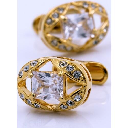 KFLK jewelry brand mens shirt cuff button hot cufflinks wedding gift button 2020 new products free shipping