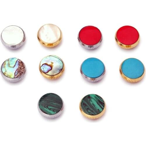 3 Pieces Finger Buttons for Trumpet Repair Parts Repairing Brass Instruments Accessories