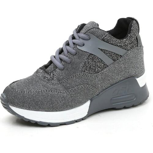 Fashion Shoes Woman Lightweight Sneakers Women Shoes Breathable Mesh Comfort Platform Shoes Basket Femme Chaussures Femme