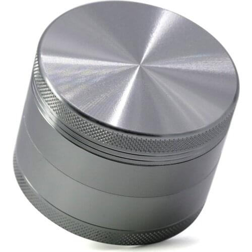 High Quality 4 Parts 63MM Aluminum Alloy CNC Spice Mill Tobacco Herb Grinder Smoker As Smoking Accessory Crusher Wholesale 2020