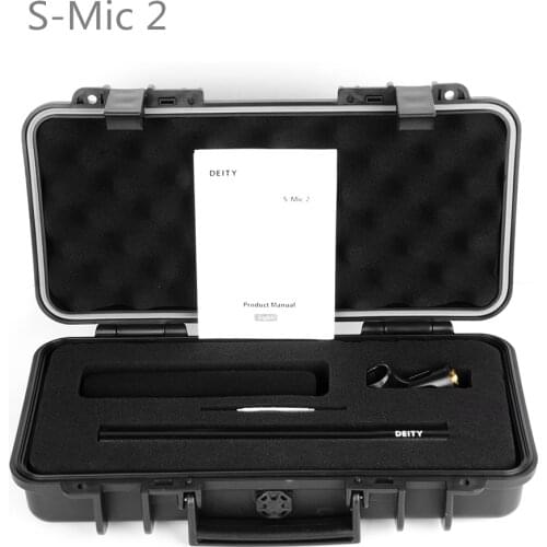 Deity Microphones S-MIC 2 Microphone roadcast Mic with Super Low Noise Low-Noise Directional Condenser Microphone