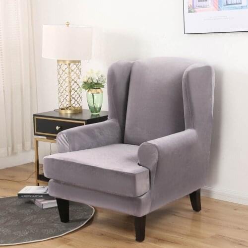 Papa&Mima warm Chair Sofa Cover Solid Color Slipcovers Stretch Couch Case