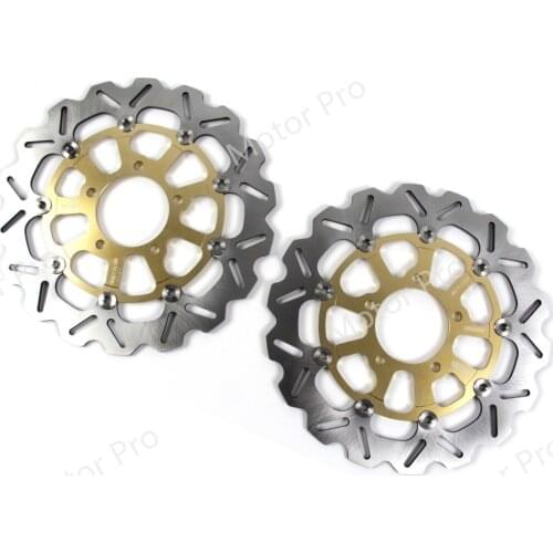 Front Brake Disc For Kawasaki Versys 1000 ABS 2015 - 2018 Motorcycle Accessories Brake Disk Rotors Z800 ZZR1400 ZZR 1400 GOLD