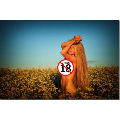 Modern Art Sexy Beauty Posters and Prints Canvas Paintings Wall Pictures for Living Room Decor