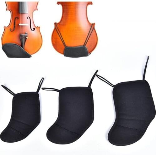 Violin Chin Shoulder Rest Soft Cotton Pad Sponge Cover Protector for 1/8 1/21/4 4/43/4 Bridge Type Violin Fiddle Accessories