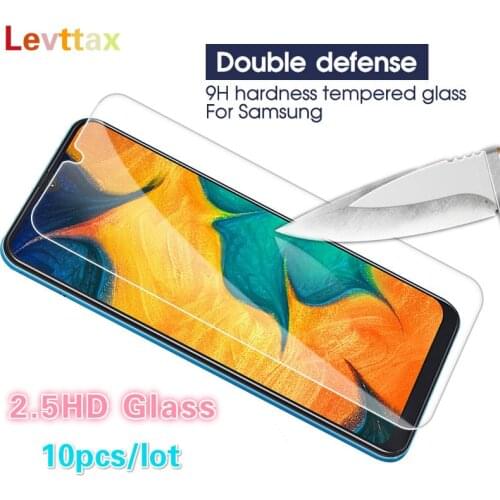 10Pcs/lot 2.5HD Tempered Glass Screen Protector For Samsung A10 20 A30 A40 50 A60 A70 A90 A51 71 A91 9H Glass Anti-Scratch Film