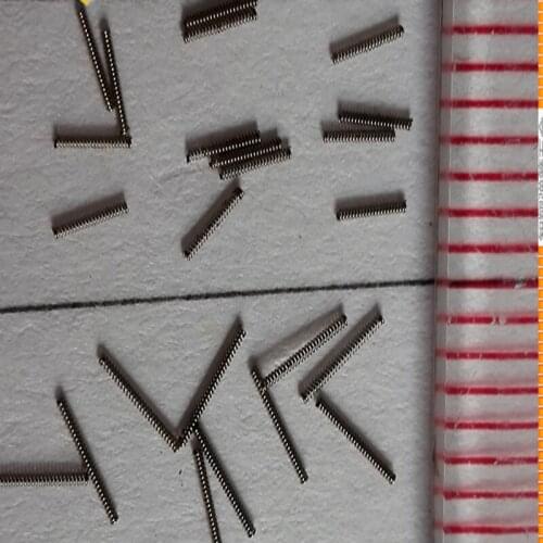 10pcs small spring wire diameter 0.08mm outer diameter 0.75mm Stainless Steel 304 Wire Compression Spring