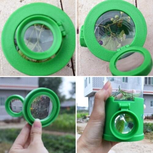 4Pcs Kids Outdoor Insect Bug Viewer Magnifier Stick Science Experiment Equipment
