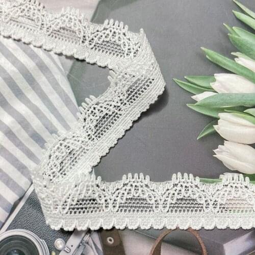 5Yards Stretch Lace Fabric For Underwear Dress Decoration DIY Handmade Quilting Crafts Clothing Accessories