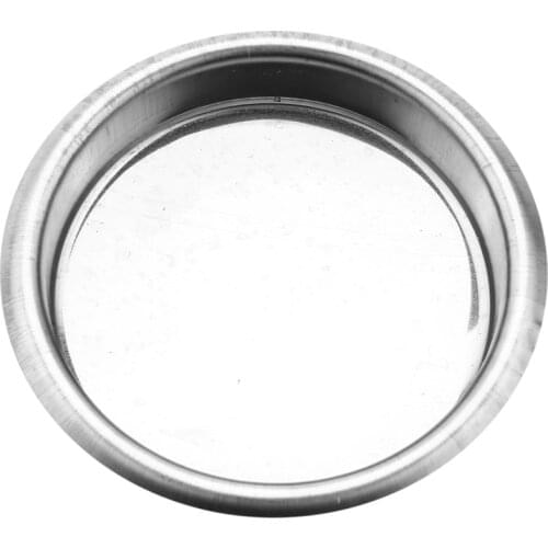 58Mm Coffee Machine Blank Filter/Stainless Steel Backwash Cleaning Blind Bowl Coffee Machine Accessories
