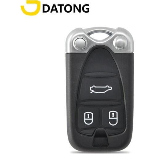Datong World Auto Smart Car Key Case Shell For Alfa 159 Brera156 Spider 3 Button Replace Car Blank Key Cover With Logo