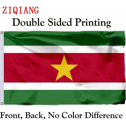 Suriname 1975 Flag 3x5ft Polyester Flying Size 90x150cm Custom High Quality Double Sided Printing Banner