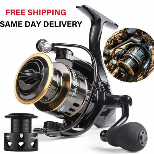 2020 New Fishing High Quality Spinning Reel 8KG Max Drag 5.2:1Gear Ratio 11BB for Inshore Boat Rock Freshwater Saltwater Fishing