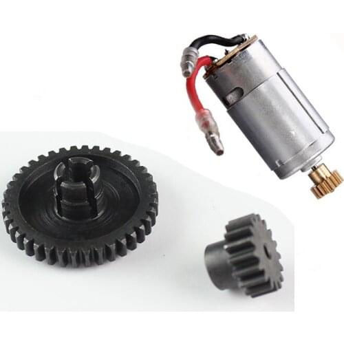 Upgrade!!! Wltoys A949-24 Metal Reduction Gear + 390 motor + gear for Wltoys A949 A959 A969 A979 K929 1/18 Rc Car Part