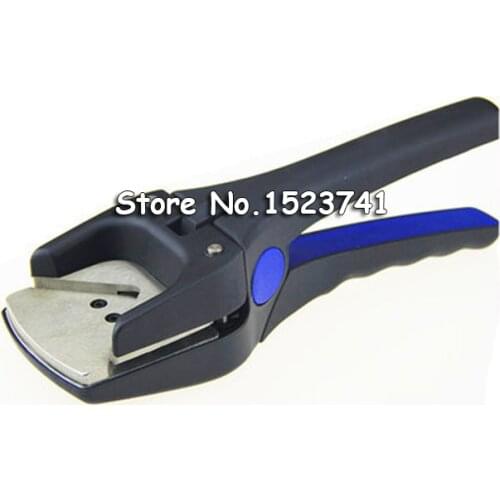 Heavy Duty Clipper,R3/R5/R10 Corner Hole Punch Large Badge Slot Punch Corner Rounder Punch Cutter for PVC Card, Tag, Photo