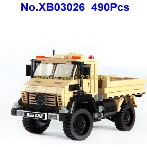 Xb03026 490pcs Car The Super Truck 2 Building Blocks Toy