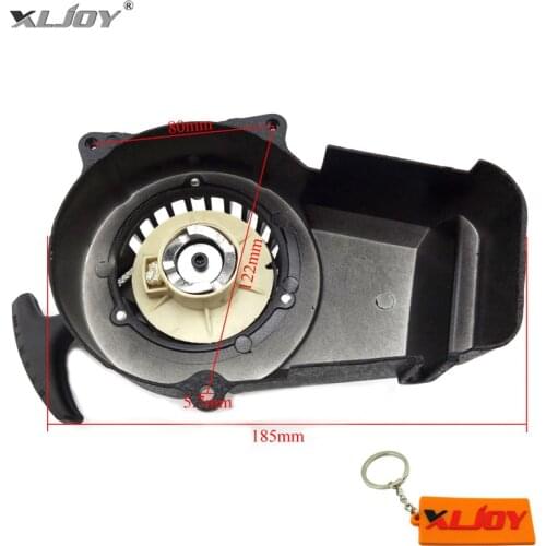 XLJOY Pocket Bike Aluminum Alloy Pull Start Starter For 2 Stroke 47cc 49cc Minimoto Scooter Kid ATV Quad Dirt Bike Mini Moto