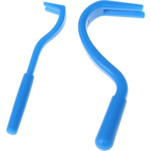 2Pcs Plastic Portable Flea Tick Remover Clip Pet Cat Dog Fleas Remover Tool Scratching Hook Dog Supplies