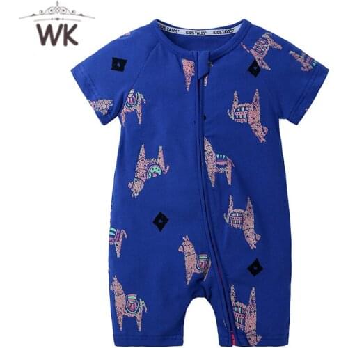 Baby Romper New Fashion Cartoon Short Sleeve Baby Girl Boy Clothes Summer Baby Costume Cotton Newborn Infant Jumpsuits