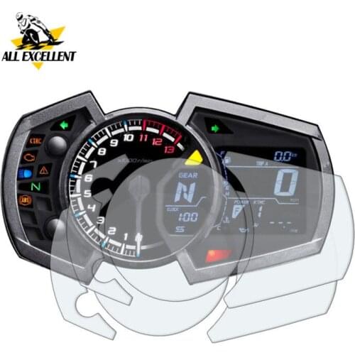 For Kawasaki Versys X 300 Z1000SX 17-18 NINJA 250 400 Ninja 650 Clear Premium TPU File Cluster Scratch Protection film screen