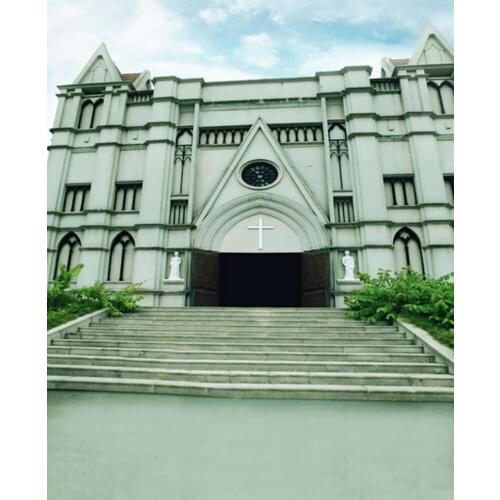 Church Photography Backdrops Photo Props Studio Background 5x7ft