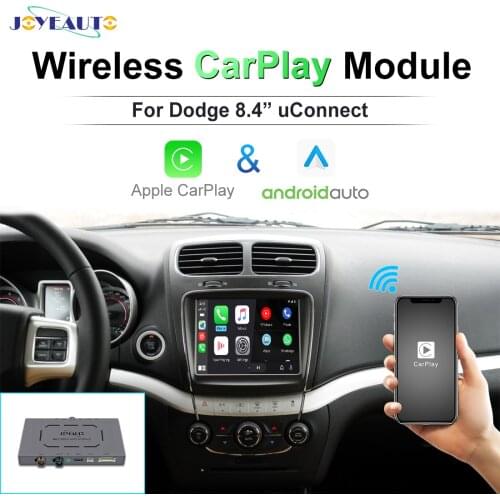 JoyeAuto Wireless Apple Carplay For Dodge 8.4 inch Charger Ram Challenger Journey Durango Android Auto Car Play Module Box Kit