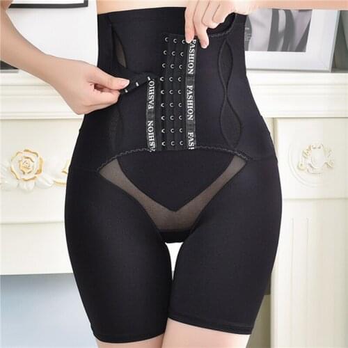 Womens Firm Tummy Control Butt Lifter Shapewear High Waist Trainer Body Shaper Shorts Thigh Slim Girdle Panties With Hook