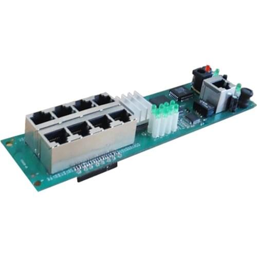 OEM manufacturer direct sell cheap wired distribution box 8-port router modules OEM wired router module 192.168.0.1