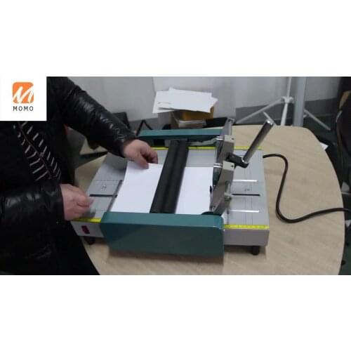 ZY-2 A4 manual book stapling folding machine 315*435mm