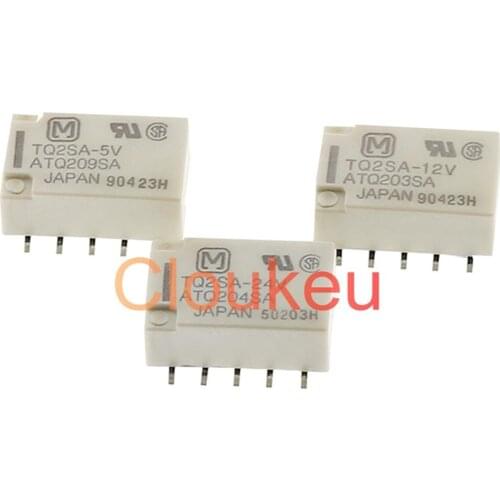Relay TQ2SA-5V 12V 24V ATQ209SA 203SA 204SA 1A 10pin