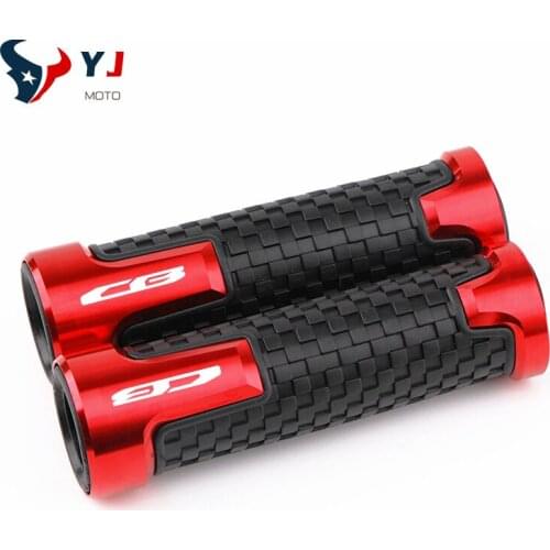 For Honda CB 650R CBR 650R CB650R CBR650R 7/8''22MM High Quality Universal Anti-Skid Rubber Hand End Grips Racing Handle Bar
