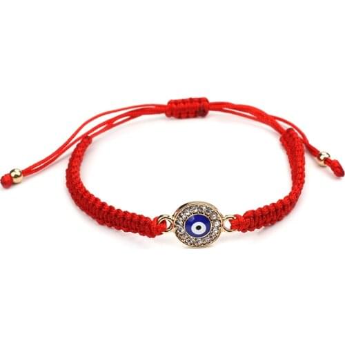 Wish Card Bracelets Red Thread