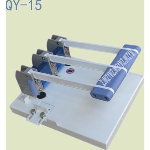 1PC Q-15 Heavy Duty Ream Guillotine A4 Size Stack Paper Cutter Paper Cutting Machine,punching machine 3mm/4mm/5mm/6mm