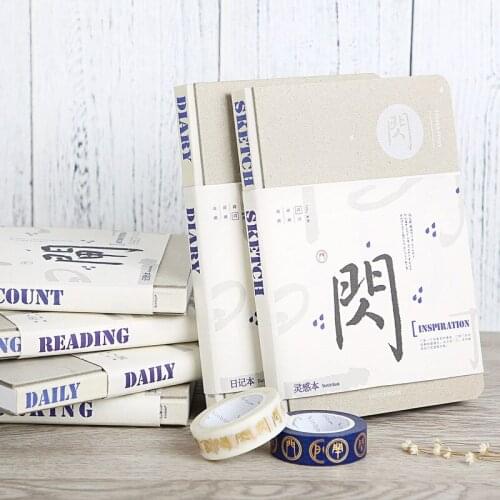 1pcs original door series hand book B6 hard surface notebook creative hand account core core creative stationery