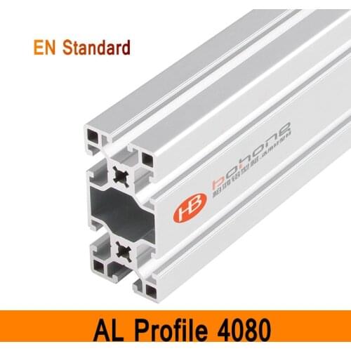4080 Aluminium Profile EN Standard DIY Brackets Aluminium AL Extrusion Style CNC 3D DIY Printer Workbench Construction CE ISO