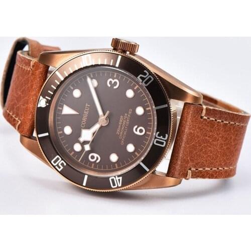 41 mm Mechanical Watch CORGEUT Luxury Pilot Seagull Movement Sapphire Glass Waterproof Luminous Mens Brand Top Automatic Watch