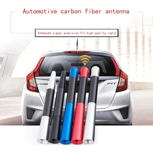 3.5CM8CM12CM car short antenna for BMW mini mini full range for car decoration modified antenna carbon fiber radio short antenna