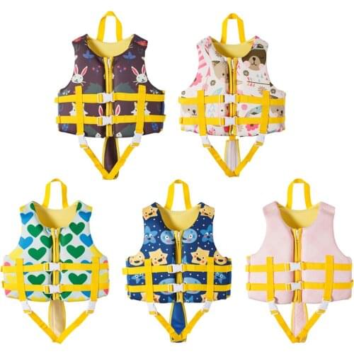 Kids Summer Inflatable Swimming Buoyancy Safety Jackets